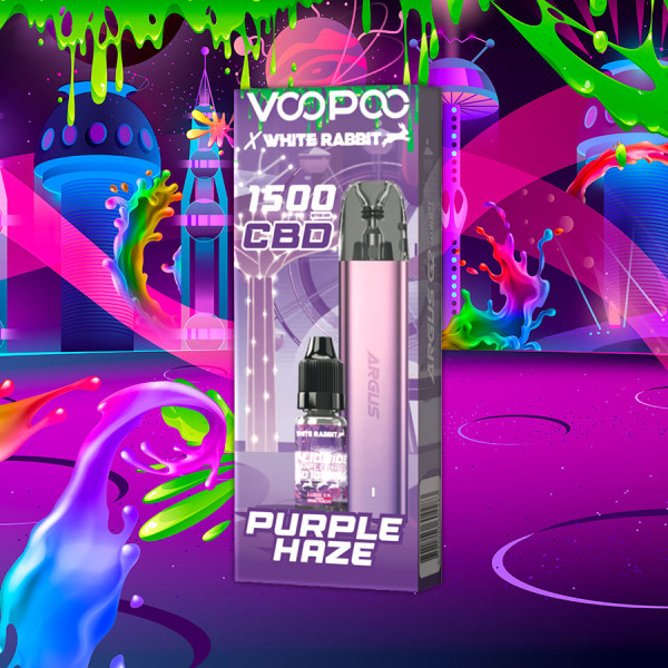 WHITE RABBIT x VOOPOO - Pack G2 Mini CBD - Purple Haze