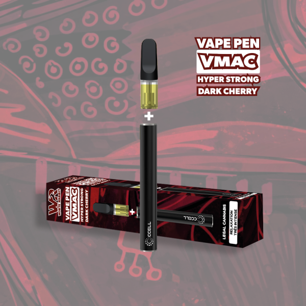 VAPE PEN VMAC HYPER STRONG - DARK CHERRY 0.5ml